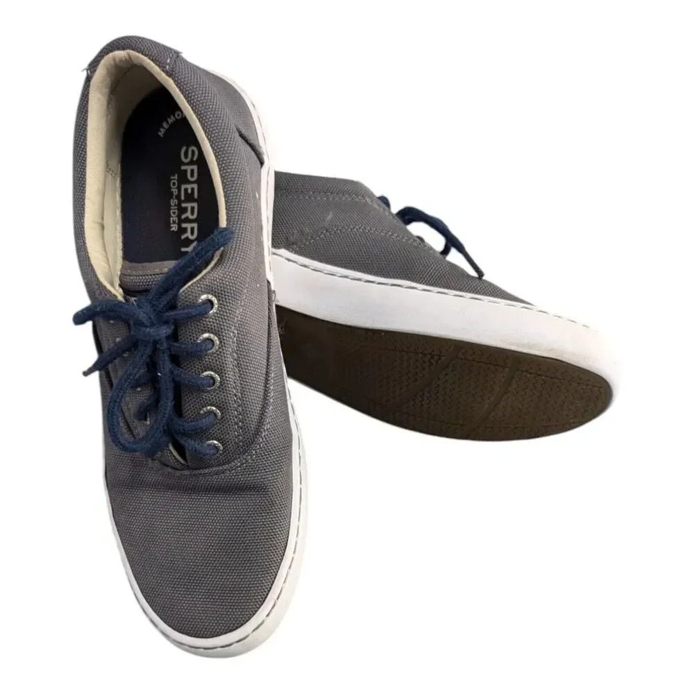 Sperry Cutter CVO Ballistic STS15289 Casual Shoes Mens Size 10 M Grey Distressed